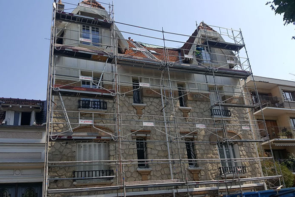 Travaux de ravalement de facade et peinture à Champs-sur-Marne (77420) en Seine-et-Marne (77)